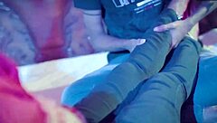 Young Indian Couple's Passionate First Night Doggystyle Creampie