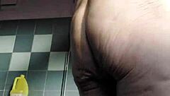 granny fucks hairy german pussy with cucumber deep