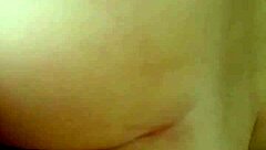 oiled horny babe orgasms wildly bent over sofa doggystyle?