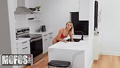 Chloe temple stuck sink teases stepdad wild kitchen sofa fuck