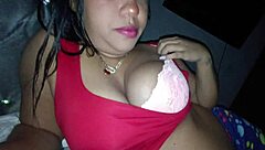 seductive latina turns whore bent over doggystyle big tits