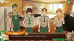 Game Friends Camp Way 2 Episode 37 Yoichi Help Russian Voiceover