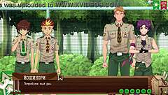 Game Friends Camp Way 2 Episode 37 Yoichi Help Russian Voiceover