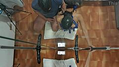 Petite Milf Gags on Huge Cock While Ramming Dildo Deep