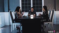 Sharing vr dream manipulates stepsisters' wild orgy