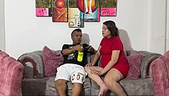 My horny stepsis surprises me gaming demands hard fuck trade