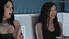 Sharing vr dream manipulates stepsisters' wild orgy