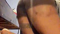 ebony milf teases with deepthroat preview