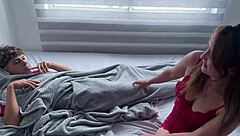 Teaching innocent guy real milf fucking skills