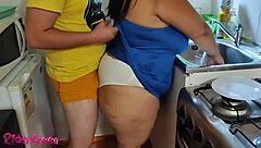 Nympho Brunette Kitchen Pounding Intense Desire