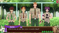 Game Friends Camp Way 2 Episode 37 Yoichi Help Russian Voiceover