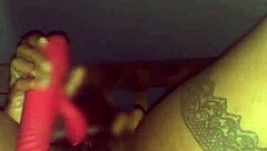 ebony milf teases with deepthroat preview