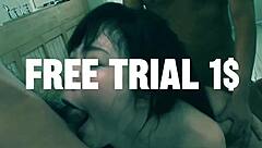 Nozomi Hazuki's Hairy Pussy Pounded Deep And Hard