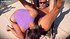 rimming dirty asses in rough bisexual threesome face sucking humiliation