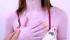brunette cutie fucked hard during modeling audition cumshot