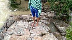 Wild Outdoor Fuck With Horny Indian Milf By Riverside!