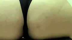 Sexy latina teases with hot chair dance, don't you want more?