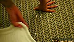 dunken hina's fat curves spit roasted by wild bbc cameraman