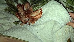 Virgin Enteada Plays with New Panties Before First Fuck