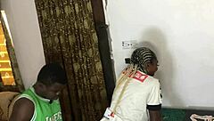 Emris pounds chubby ebony Quinn hardcore with big black cock squirting cum