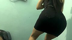 my college girl's skirt ass workout turns me on