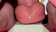 Tiny redhead wife rides old huge cock hard and deep!