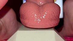 Tiny redhead wife rides old huge cock hard and deep!