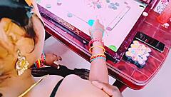 desi beauty romantic fucking with dirty telugu talks and handjob