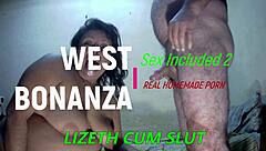 latina deepthroats to gagging cum swallow mouthful finish