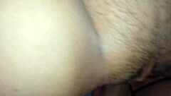 Pretty amateur's tight shaved pussy creampied after wet fucking