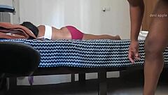 Baby, watch this Sri Lankan Tamil beauty slurp that thick black cock hungrily!