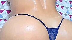 Colombian milf takes deep anal creampie spanking interracial bdsm hardcore