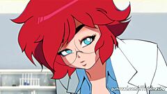 Doctor Maxine's ASMR titty fuck tempts huge cock