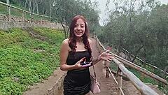 Petite Venezuelan Mia Fenix Ninfomana Casting In Heels Small Tits