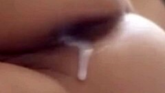 slutty maid cleaning ends with deep anal cum explosion!