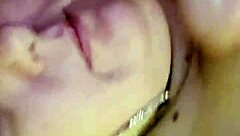 SLUTTY WIFE GOBBLES COCK in DEEPTHROAT ORAL