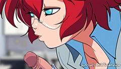 Doctor Maxine's ASMR titty fuck tempts huge cock