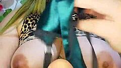 Reynatirana taunts loser with panty joi in femdom humiliation