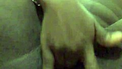 Ebony small tits babe masturbates wet solo pussy