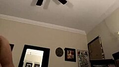 Just kidding around solo with my latina ass on display