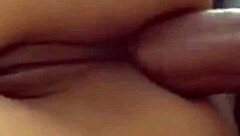 slutty maid cleaning ends with deep anal cum explosion!