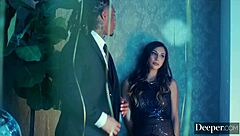 deeper gianna dior devours jay's juicy bbc in interracial spooning