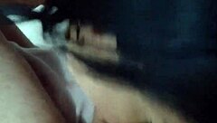 trans whore deepthroats client's huge cock like pro