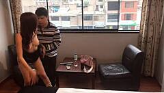 Petite Venezuelan Mia Fenix Ninfomana Casting In Heels Small Tits