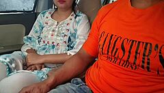 cute desi girl enjoys outdoor car ride with close friend