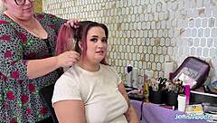 bts bbw rose lareines teases huge tits threesome