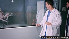 Brazzers Doctor Ashley Fires Craves Cock At Work Crazy!