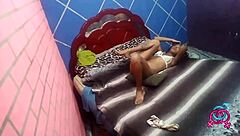 Skinny Latina Teen Bent Over For Intense Anal Doggystyle Pounding