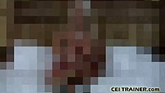 Pour Loaded Condom Cum into Your Mouth CEI Femdom!