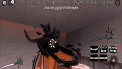 Rich CNP Slut Drains Rich Boy's Cum in Roblox Frenzy